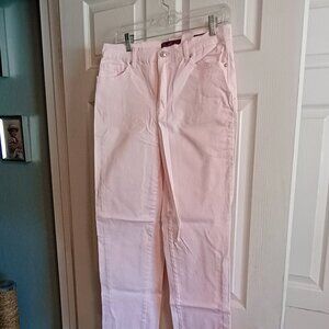 Gloria Vanderbilt Amanda Sz 10, White, Hi Rise Pants, NWOT, 5 Pockets, Denim